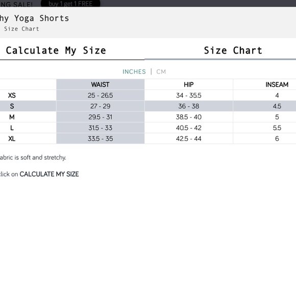 Ripple, Slouchy Yoga Shorts - Picture 6 of 6